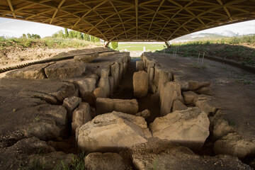 Alberite Dolmen - Chambered Tomb in Spain in Andalucía. © Hector