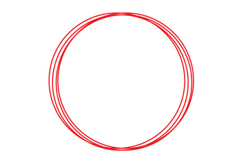 red hand drawn circle for highlighting text