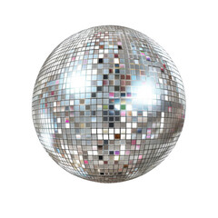 disco ball clip art, white background, png.