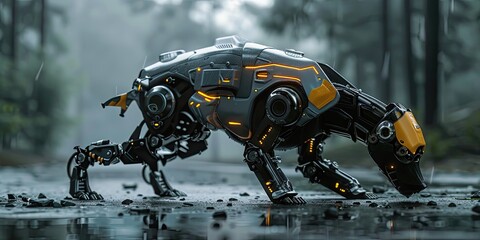 Advanced Robotic Feline on Patrol