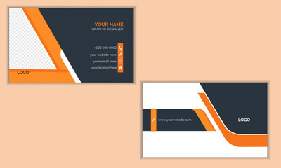 corporate identity template with paper