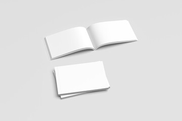 A4 LANDSCAPE MAGAZINE MOCKUP 