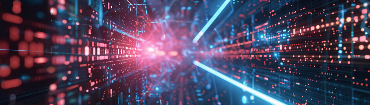 AI shield activates against malware attack, ethereal energy barrier visual
