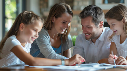 Strategic Family Meeting with Financial Consultant for Vacation Planning