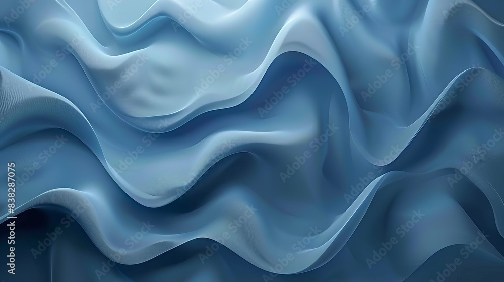 Poster soothing blue wallpaper with subtle texture and gradient abstract background design ai generated