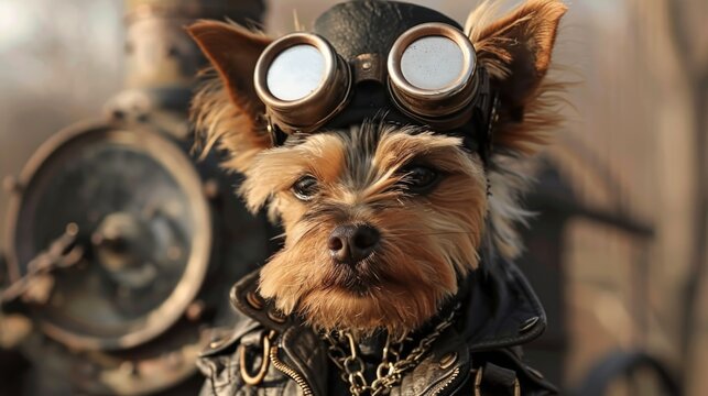Steampunk Chorkie