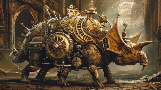 Steampunk Doedicurus