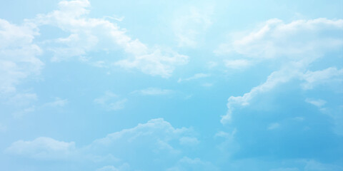 blue sky clouds Cirrocumulus soft effect vintage surface white effect background image wallpaper space for text template canvas light bright 