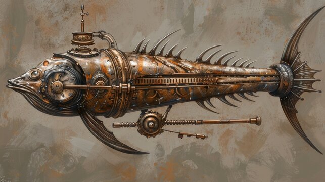Steampunk Lancetfish