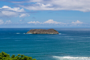 the coast of the sea