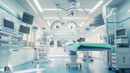 Moderner Operationssaal mit fortschrittlicher Ausstattung