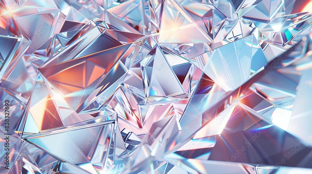 Poster the dynamic dimensions of internal diamonds are abstracted in the background of an abstract diamond.