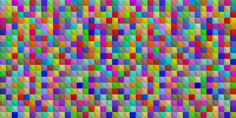 Colorful geometric
background. Mosaic tiles. Vector illustration. 