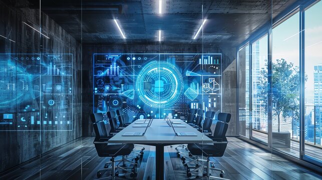 Office productivity with focus rooms