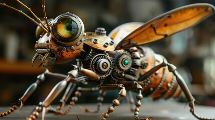 Fototapeta premium Steampunk Termite