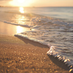 Seascape abstract beach background 