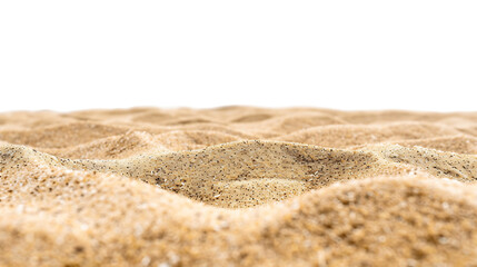 Beach Sand on Transparent Isolated Image