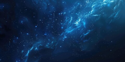 Cosmic Nebula with Vivid Colors