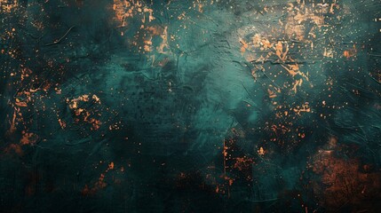 Obraz premium Close up view of abstract dark grunge background. Dark wall texture