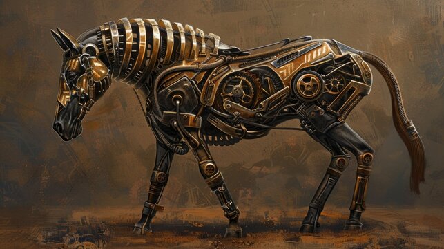 Steampunk Zorse.