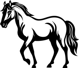 Obraz premium horse illustration