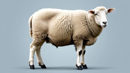 Obraz premium sheep and lamb