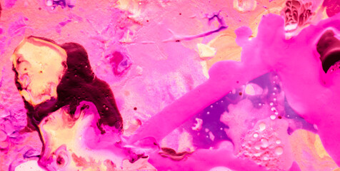 Fototapeta premium The Enchanting Dance: Free-Flowing Colors in Liquid Art with an Ethereal Touch 