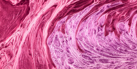 The Enchanting Dance: Free-Flowing Colors in Liquid Art with an Ethereal Touch
