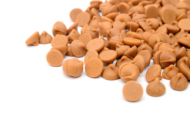 A Pile of Gourmet Butterscotch Baking Chips - Image