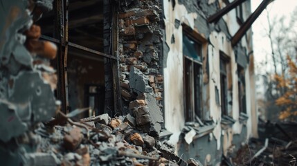 Abandoned Home After Disaster Generative AI