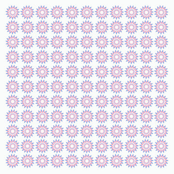 Petal flowers patttern. You can adjust the colors and background