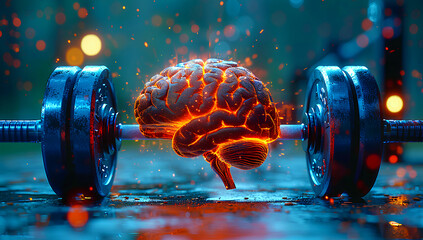 Brain Power: Cognitive Strength Training and Neurological Development. Generative AI.