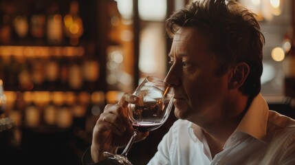 Relaxation Time with a Glass of Wine Generative AI