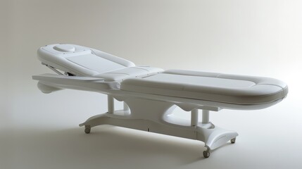 Medical Treatment Bed with Foot Stand for Hospital Use Generative AI