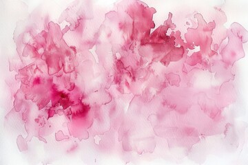Fototapeta premium Pink watercolor background, color splash, Wallpaper, abstract, card, poster, design, cover, invitation.