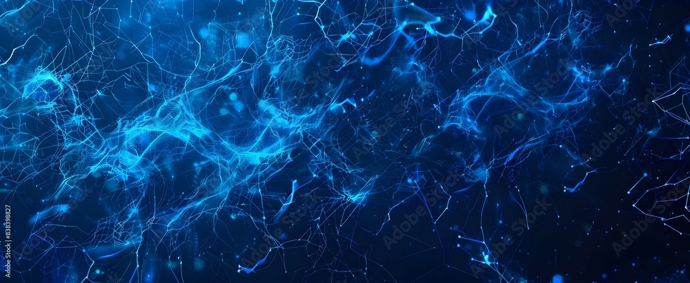 Poster abstract digital background connection with lines