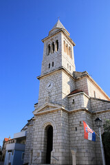 the lovely church of Pakostane, Croatia