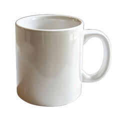PNG White ceramic mug