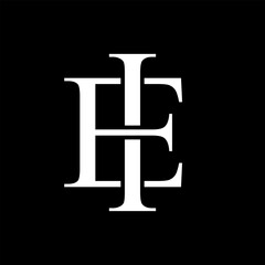 Letter EI or IE can be used for logo, icon, and etc.