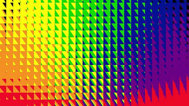 LGBT Pride Rainbow Color Squares Background