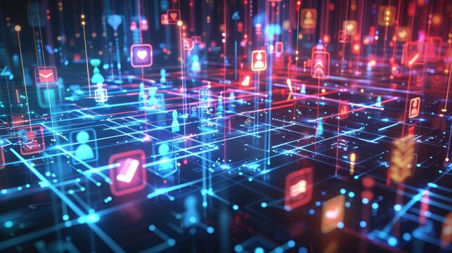 Futuristic businesses harness advanced social media technologies to engage with customers in realtime, employing AIdriven personalization for highly targeted marketing strategies