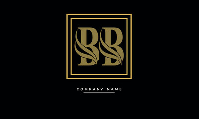 BB, BB Abstract Letters Logo Monogram