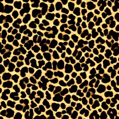 Fototapeta premium Leopard print vector illustration leather texture, modern background design