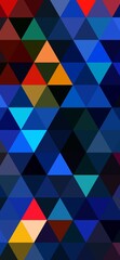 Fototapeta premium triangular motif. triangle pattern. tribal motif. triangle background