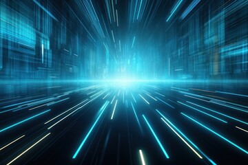 Futuristic Data Stream Abstract Background design wave fast motion blur dynamic velocity rapid acceleration movement quick flow pattern texture