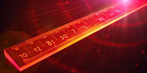 The Yottabyte Yardstick: A ruler, marked off in increments of 2^80.