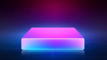 Gradient background squares