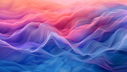 Obraz premium Dynamic Pastel Swirls