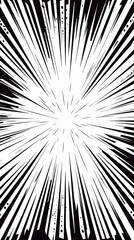 Fototapeta premium Black And White Speed Lines Graphic Background