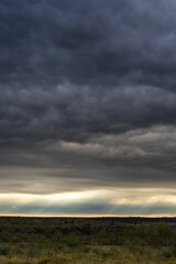 4K Ultra HD of Stormy Clouds Passing Overhead near Lubbock, Texas